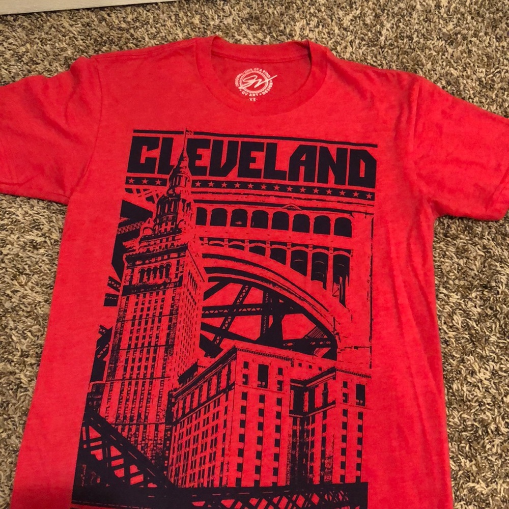 GV art and design Cleveland t-shirt
